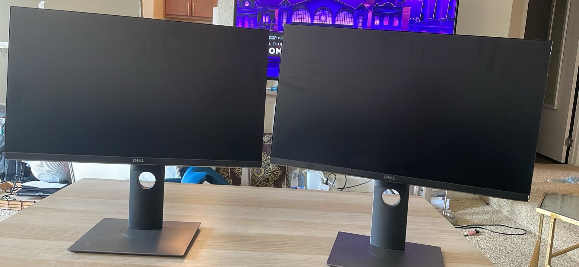 2 Dell Monitors