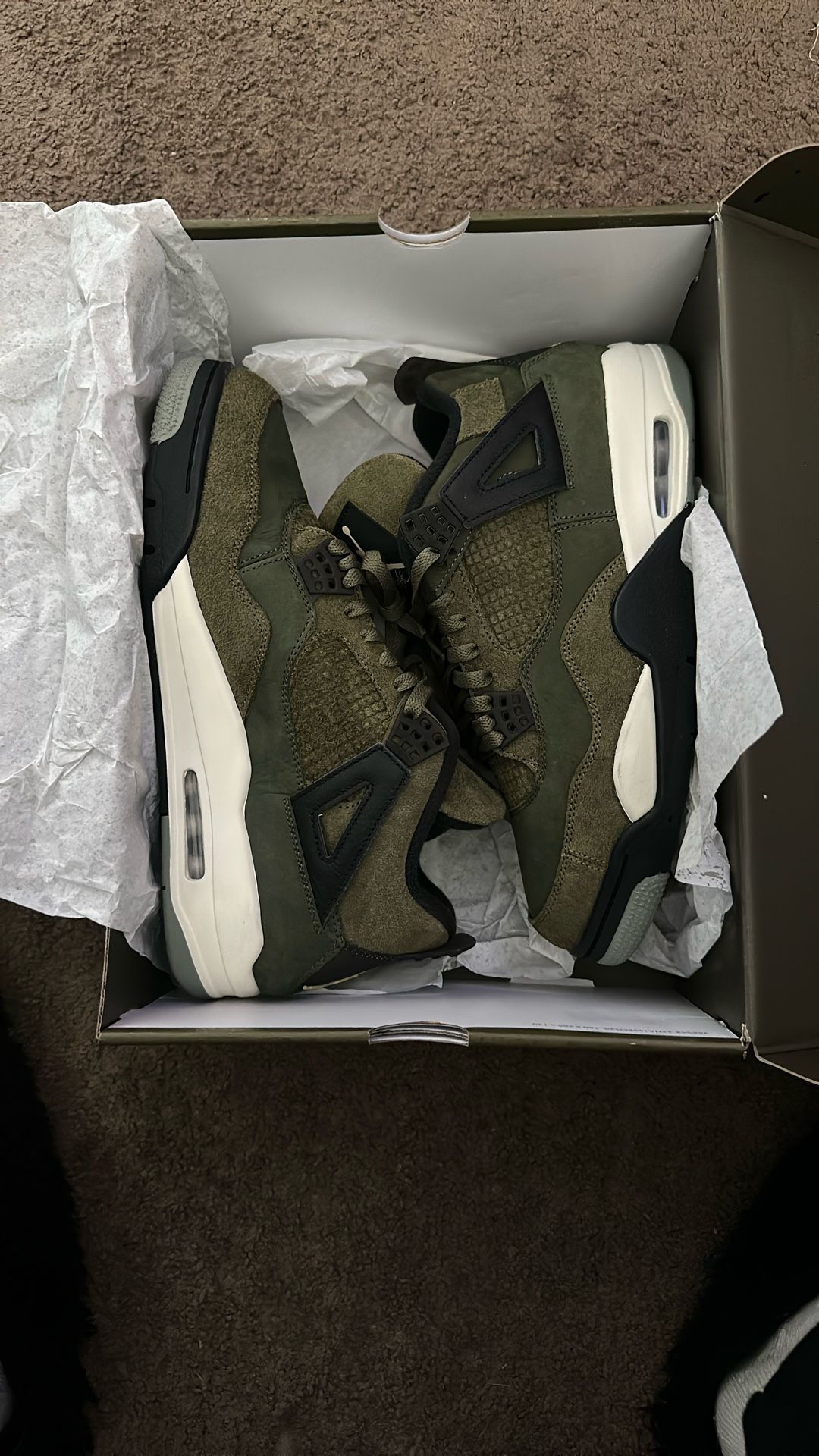 Jordan 4 Olive