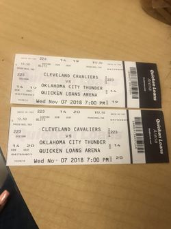 Cavs tickets