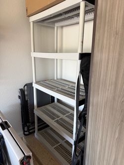 LIFETIME 5-Tier Plastic Storage Shelving Unit