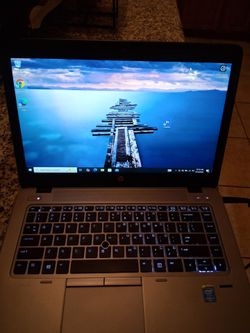 Hp laptop elite book and charger
