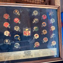 NFL pins vintage 1984 first series