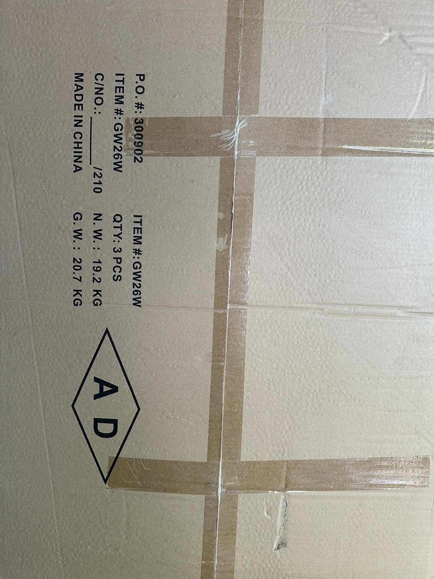 Triangle Display Rack W/ Wheels NEW IN BOX