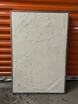 Framed Textured Painting