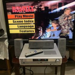 Panasonic home theater system 5 DVD / CD with remote control and Sony 40”TV not smart tv No remote control RCA cables and wires included..everything i