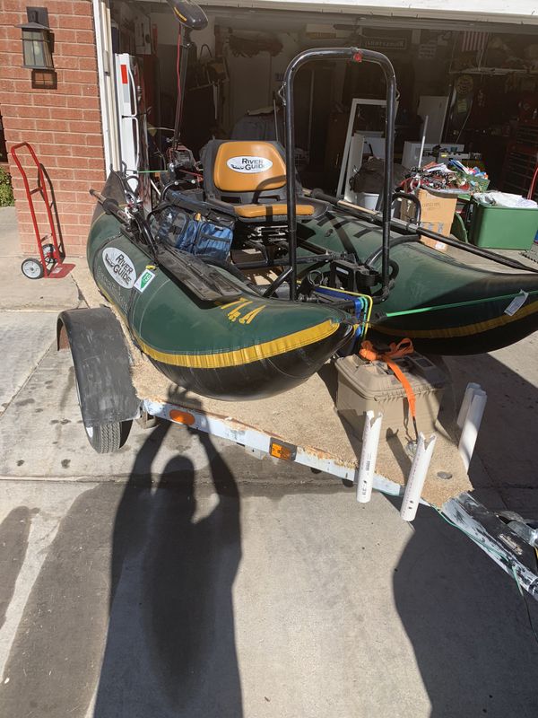 Water Skeeter's River Guide Pontoon Boat with Trailer for Sale in Las Vegas, NV OfferUp