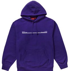 Supreme Shop Hooded Sweatshirt 