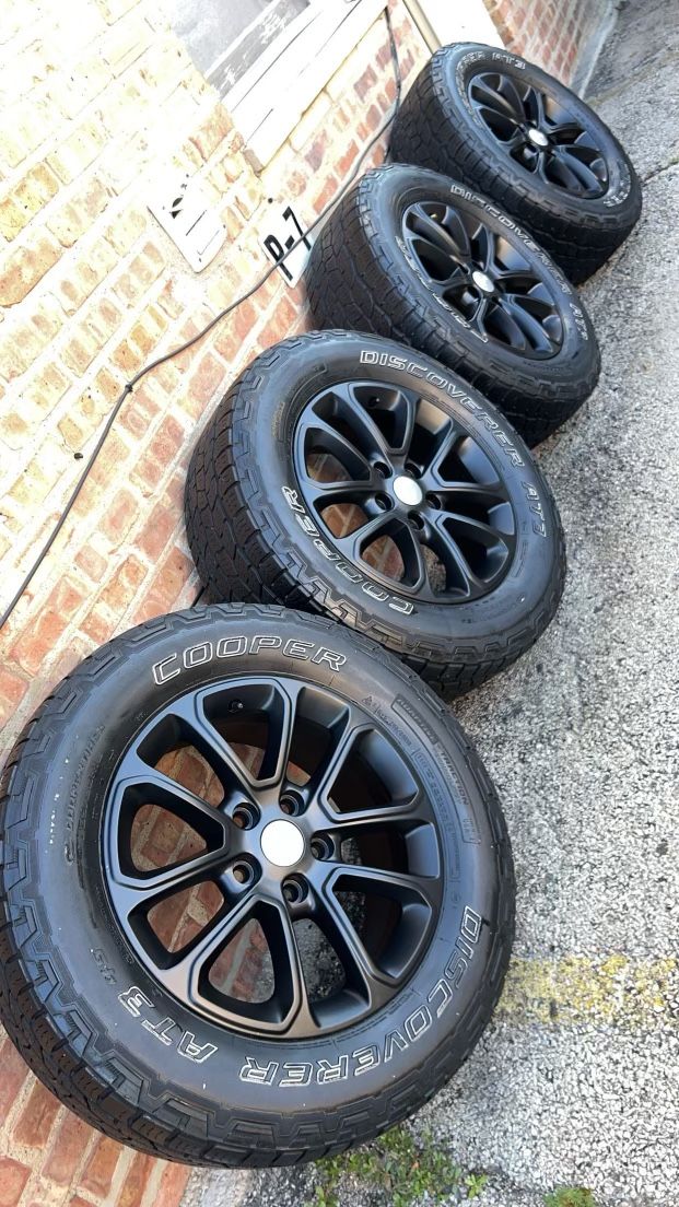 18” Rims And Tires 5x127 Bolt Pattern