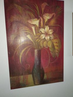 Canvas art frames