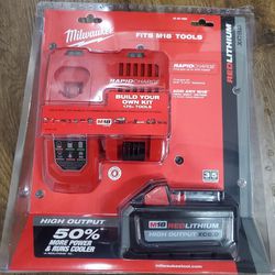 Milwaukee M18 Battery 8.0ah Rapid Charger 