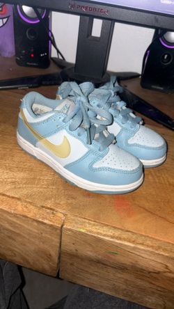 Nike Dunk baby blue clear