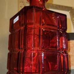 Glass liquior Decanter bottle $10