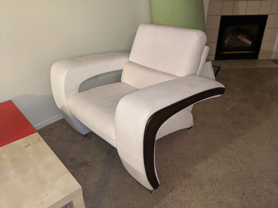 Modern White Leather Couches for Sale