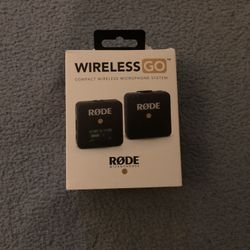 RØDE Wireless Go Microphone Transmitter/Receiver 