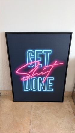 Office painting (black)