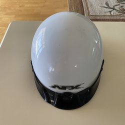 AFX Half Helmet With Visor Size XL 