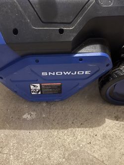 battery snow blower