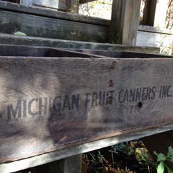 Antique Wooden Crate