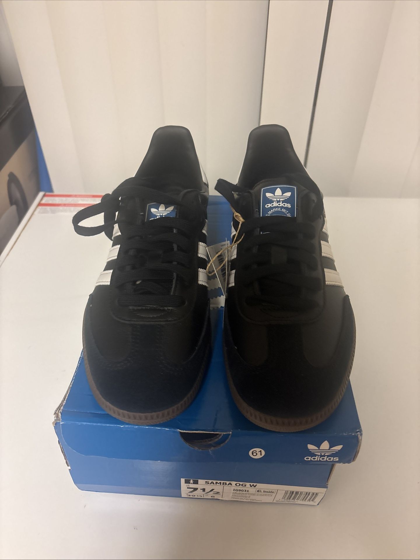 Adidas Samba Black 7.5W