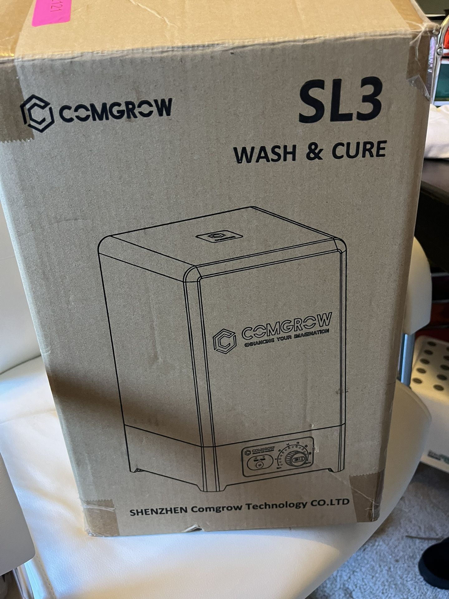 NIB Wash And Cure Station For 3D Resin Printing