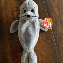 Original TY Beanie Babies Collection 1998/99 Misprint Tags “Slippery”