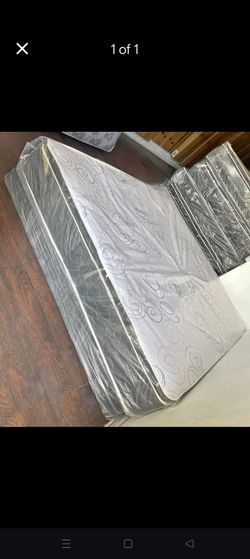 NEVER USED !! ✨ Mattress & Spring Box : For Sale Urgently ASAP54