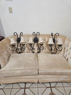 3 sconces