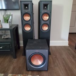 Klipsch Speakers And Sub For 100