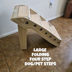LARGE FOLDING DOG/PET STEPS