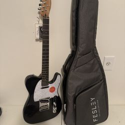 Fesley 39" TL Style Electric Guitar: Solid Body Electric Guitars for Intermediate &Pro Players with Wilkinson Pickups,Grover Tuners,6 String Guitar wi