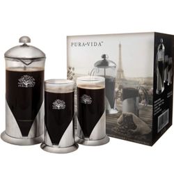 Pura Vida French Press Coffee Maker