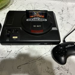 SEGA Genesis First Series With 4 Games Including Mortal Combat With  A Free Arcade SEGA 