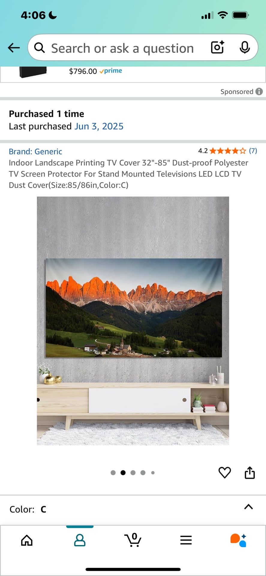 85 Inch Tv Soft Dust Indoor Cover