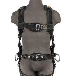 Safewaze 020-1347 Arc Flash Construction  Harness 3d mb chest tb legs l