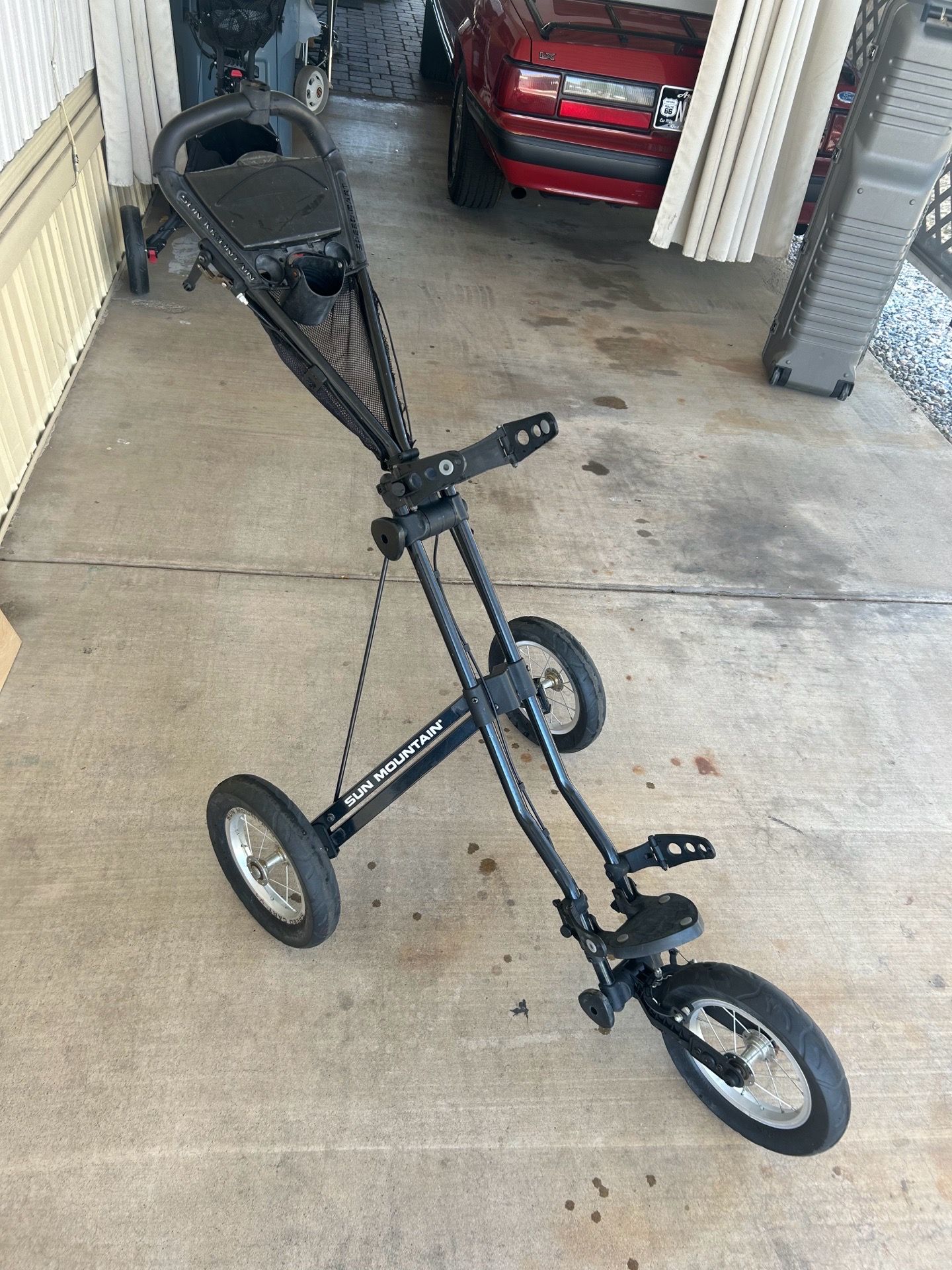 Speed cart V1 golf push cart