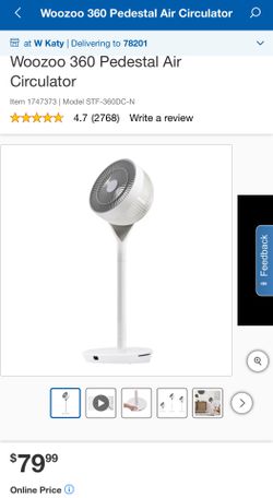 Woozoo 360 Pedestal Air Circulator