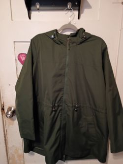 Women's plus size rain coat