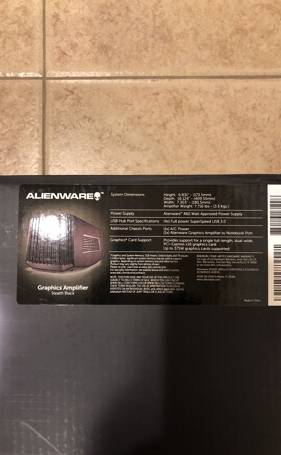 External Gpu Rtx 3080 Alienware Graphics Amplifier Egpu Alienware