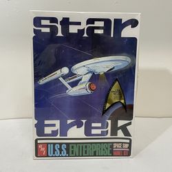 AMT Star Trek USS Enterprise Space Ship Model Kit Commemorative Edition NCC-1701