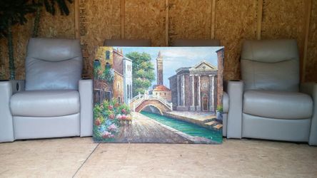 C. Manning Oil Painting