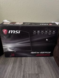 MSI 27” Curved Gaming Monitor