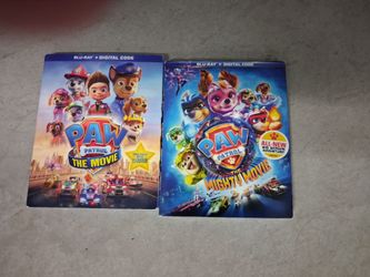 Paw patrol movie dvds new