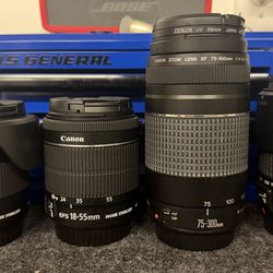 Canon lenses  DSLR lenses