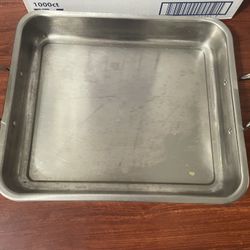 stainless steel roasting pan