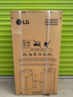 LG Refrigerator with Freezer, NEW in box