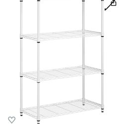 4 tier metal adjustable shelves $50 Each