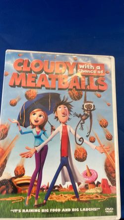 Cloudy with a Chance of Meatballs DVD