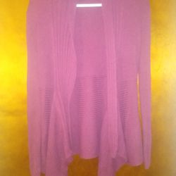 George Brand Red Color Medium Long Sleeve Cardigan Sweater