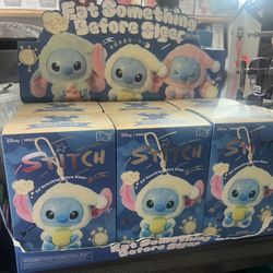 Miniso Stitch Eat Something Before Bed Blind Box 