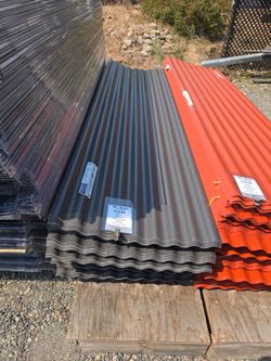 SunTop Grey Corrugated Roofing Sheets